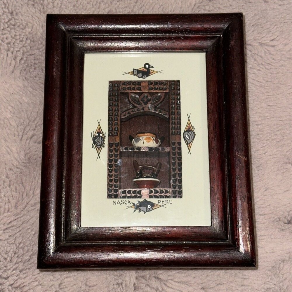 Made In Peru Minature Pottery Display - Picture 1 of 4